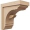Ekena Millwork 7"W x 14"D x 14"H Classic Warren Rough Cedar Woodgrain TimberThane Corbel, Primed Tan CORUR07X14X14WARRCPR - alternate 1